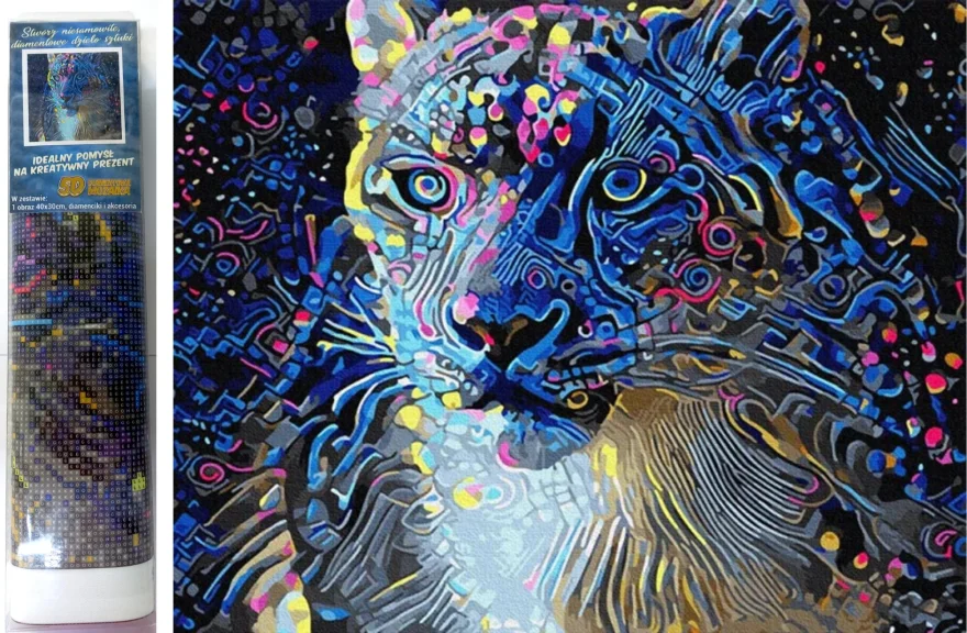 Norimpex Diamantové maľovanie Puma 40x30cm