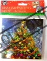 Diamantové malování Vánoční přání 2ks - Stromeček a sněhuláci