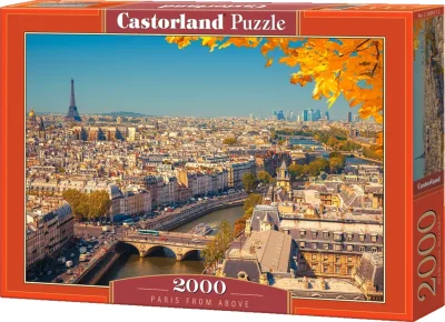 Puzzle Paríž zhora 2000 dielikov