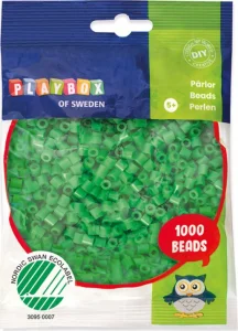 Zažehľovacie korálky - zelené 1000ks