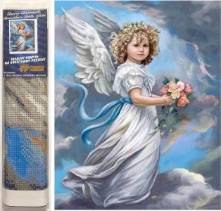 Diamantové maľovanie Cherubín 40x30cm