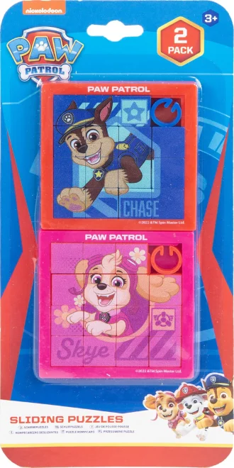 Posuvné puzzle Spin Master  Tlapková patrola - Chase a Skye (2ks)