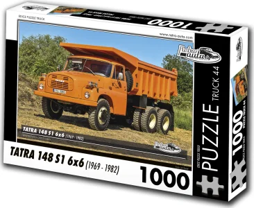 Puzzle TRUCK č.44 Tatra 148 S1 6x6 (1969 - 1982) 1000 dílků