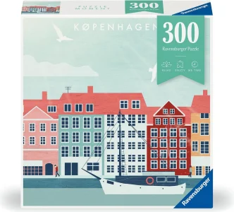 Puzzle Moment: Kodaň 300 dielikov