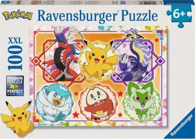 Puzzle Pokémon XXL 100 dielikov