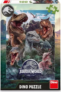 Puzzle Jurský svet 500 dielikov