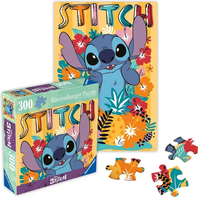 Puzzle Ravensburger 300 dielikov Disney Stitch