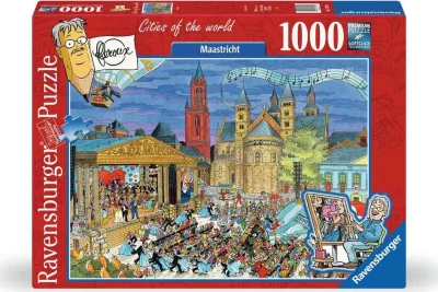 Puzzle Města světa: Maastricht 1000 dílků