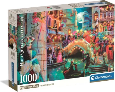Puzzle Clementoni 1000 dielikov Mesiac karnevalu