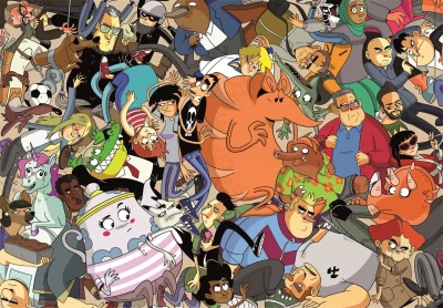 Puzzle Netflix: Tenhle svět mě nedostane (Zerocalcare IV) 1000 dílků