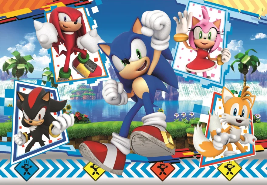 Clementoni Puzzle Sonic MAXI 24 dielikov