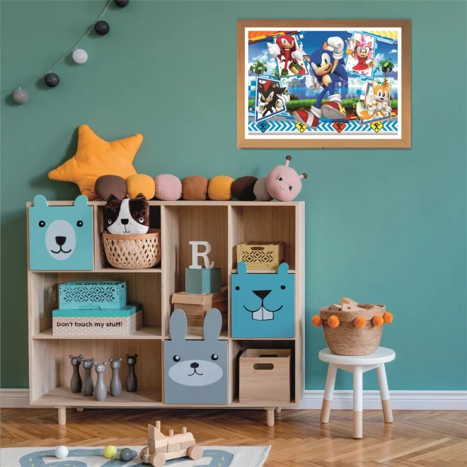 Clementoni Puzzle Sonic MAXI 24 dielikov