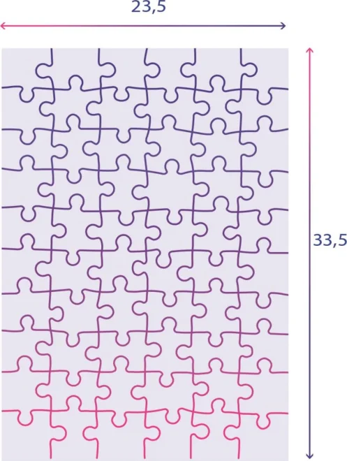Clementoni Puzzle Batwheels 60 dielikov