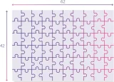 Clementoni Puzzle Batwheels MAXI 60 dielikov