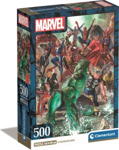 Puzzle Clementoni 500 dielikov Avengers