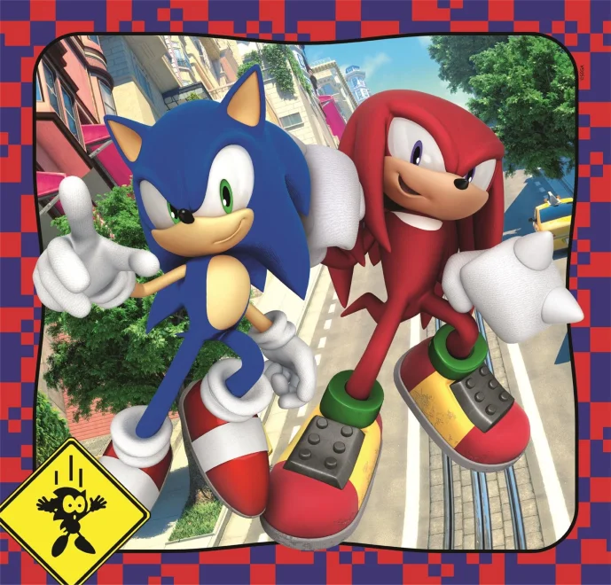 Clementoni Puzzle Sonic 3x48 dielikov