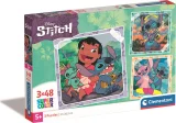 Clementoni Puzzle Stitch 3x48 dielikov