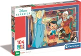 Clementoni Puzzle Pinocchio 104 dielikov