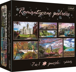 Puzzle Romantické výlety 7v1