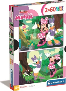 Puzzle Minnie 2x60 dílků