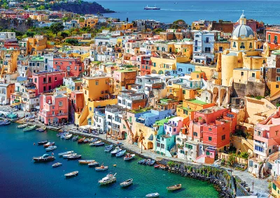 Puzzle Ostrov Procida, Kampánie, Itálie 500 dílků