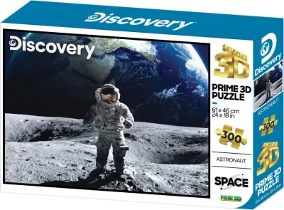Puzzle Discovery: Astronaut 3D 300 dílků