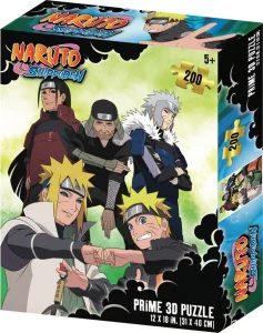 Puzzle Naruto Shippuden 3D 200 dielikov