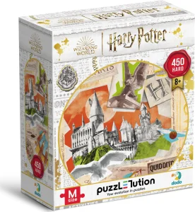 Puzzle Harry Potter: Škola čar a kouzel v Bradavicích 450 dílků