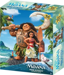 Puzzle Vaiana 3D 500 dielikov