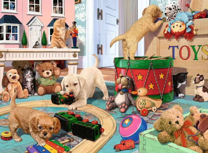Ravensburger Puzzle Šteniatka XXL 150 dielikov