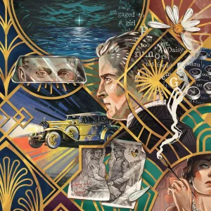 Čtvercové puzzle Art & Soul: Velký Gatsby 750 dílků