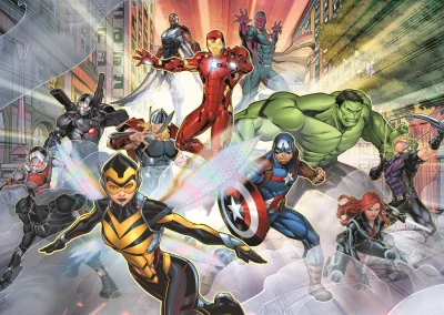 Puzzle Marvel Avengers: Tým 1000 dílků