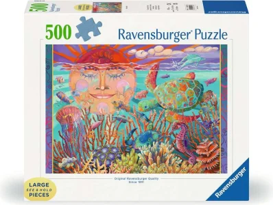 Puzzle Ravensburger 500 väčších dielikov Slnko a more