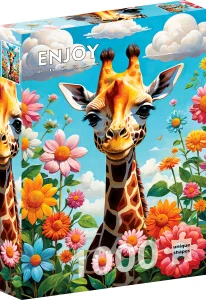 Puzzle Roztomilá žirafka 1000 dielikov