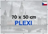 Euroklip, fotorámeček 50x70 plexi