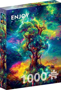 Puzzle Kozmický strom života 1000 dielikov