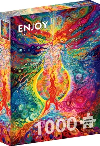 Puzzle Epicentrum dúhy 1000 dielikov