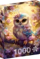 ENJOY Puzzle Roztomilá sovička 1000 dielikov