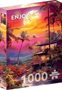 Puzzle Pôvabný súmrak 1000 dielikov