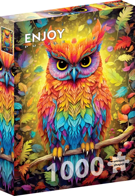 ENJOY Puzzle Jesenná sova 1000 dielikov