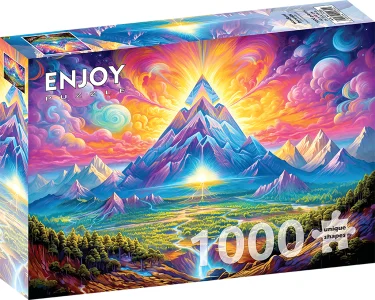 Puzzle Pyramídy v lesoch 1000 dielikov