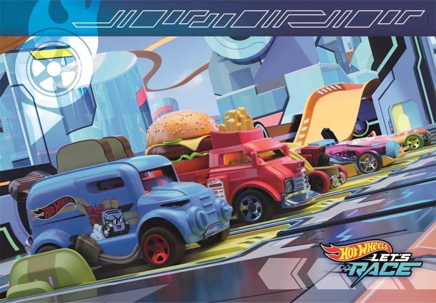 Clementoni Puzzle Hot Wheels 2x60 dielikov