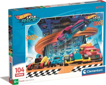 Puzzle Hot Wheels 2, 104 dílků