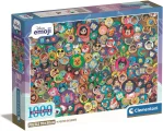Clementoni Puzzle Impossible Disney odznaky 1000 dielikov