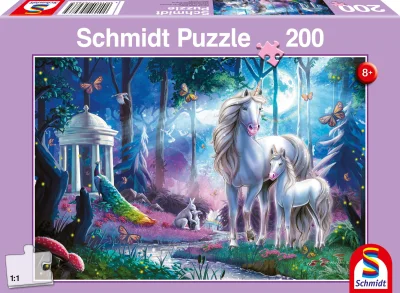 Puzzle Jednorožce 200 dielikov