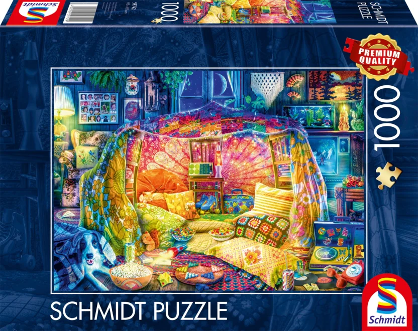 Schmidt Puzzle Útulné brloh 1000 dielikov