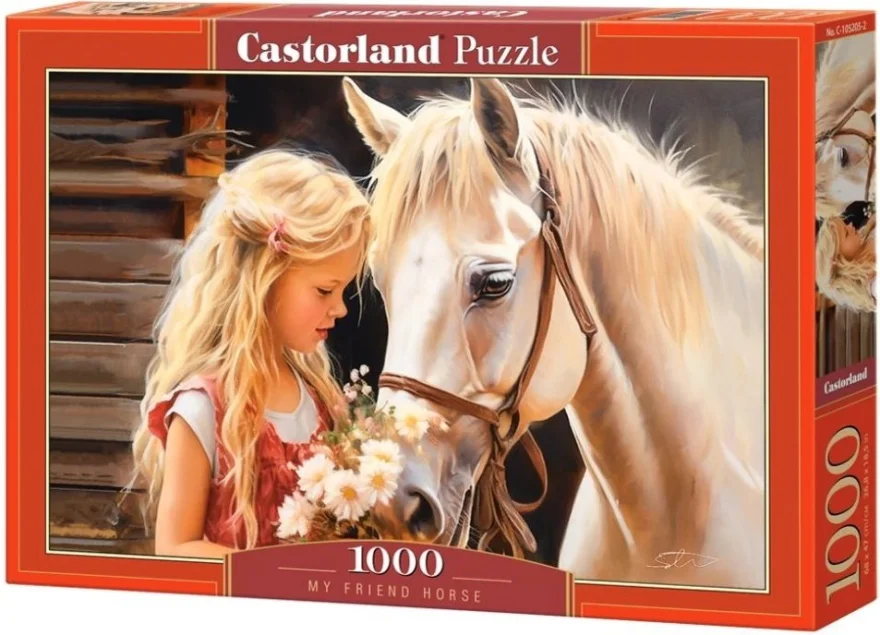 Castorland Puzzle Môj priateľ kôň 1000 dielikov