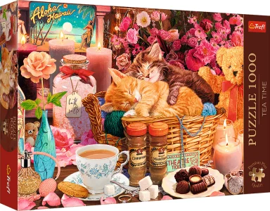 Puzzle Premium Plus Tea Time: Všetko pekné 1000 dielikov