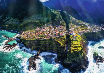 Puzzle Premium Plus Photo Odyssey: Madeira 1000 dílků