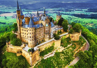 Puzzle Premium Plus Photo Odyssey: Hrad Hohenzollern, Německo 1000 dílků